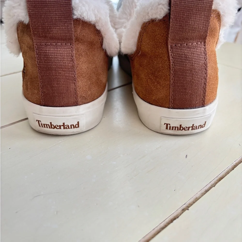 Timberland Skyla Bay Slip-On Lined Shoes Women’s Size 7.5 Suede Leather
